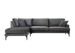 Atelier Del Sofa Papira Corner Left Antracita